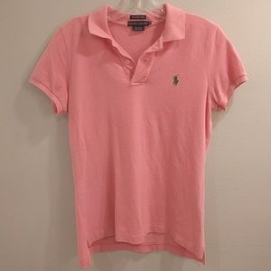 Ralph Lauren classic pink skinny polo